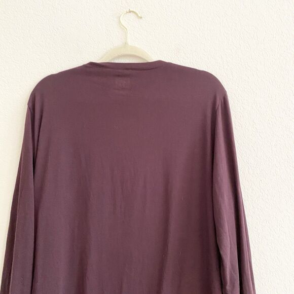 32 DEGREES‎ Men's Activewear Base Layer Long Sleeve Tee Maroon Size XL - Picture 8 of 9